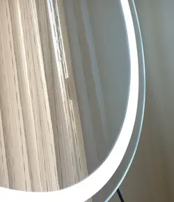 آینه ال ای دی دار بیضی کد 220