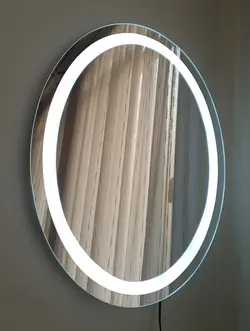 آینه ال ای دی دار بیضی کد 220