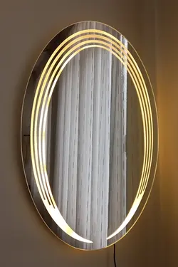 آینه چراغ دار کد 229