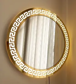 آینه مدل ورساچه طلایی