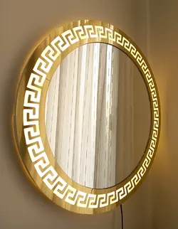 آینه مدل ورساچه طلایی