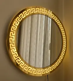 آینه مدل ورساچه طلایی