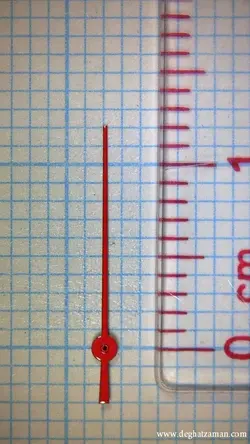 عقربه ثانیه شمار سایز: S0.17-12 در سه رنگ