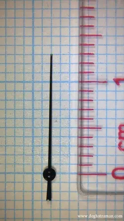عقربه ثانیه شمار سایز: S0.17-13 مشکی