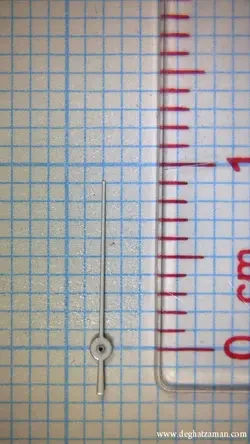 عقربه ثانیه شمار سایز: S0.17-9 مشکی