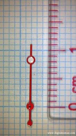 عقربه ثانیه شمار سایز: S0.17-11 قرمز
