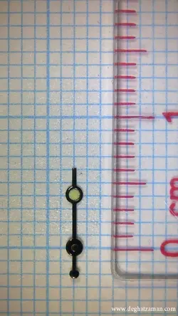 عقربه ثانیه شمار سایز: S0.17-6 مشکی