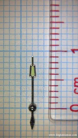 عقربه ثانیه شمار سایز: S0.17-9 نقره ایی