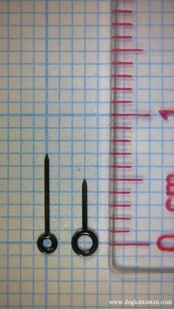 عقربه مدل PENCIL سایز: M0.70-7 H1.20-5 مشکی
