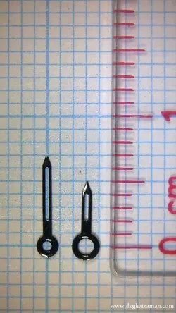 عقربه مدل PENCIL سایز: M0.70-7 H1.20-5 مشکی بدون شبنما