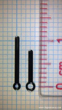 عقربه مدل BATON سایز: M0.70-11 H1.20-8 مشکی