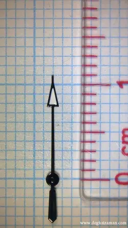 عقربه ثانیه شمار سایز: S0.17-11 مشکی