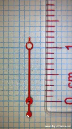 عقربه ثانیه شمار سایز: S0.17-12 قرمز