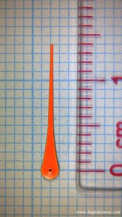 عقربه ثانیه شمار سایز: S0.17-14 نارنجی