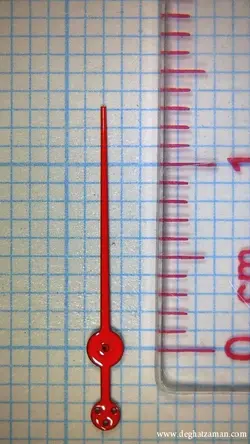 عقربه ثانیه شمار سایز: S0.17-13 قرمز