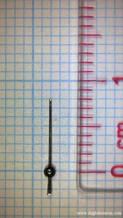 عقربه ثانیه شمار سایز: S0.17-8 مشکی