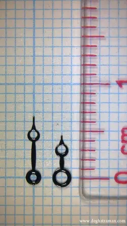 عقربه مدل BREGUET مشکی M0.70-7.5 H1.20-4.5