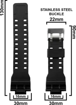 بند رابر کاسیو سری G, GA, GD, GLS, GR, GW