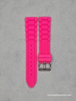 بند رابر ژله ایی صورتی سایز: 20