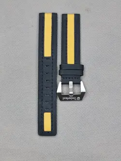 بند چرمی تیمبرلند سایز: 18 TIMBERLAND WHITELEDGE STRAP