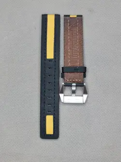 بند چرمی تیمبرلند سایز: 18 TIMBERLAND WHITELEDGE STRAP