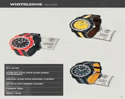 بند چرمی تیمبرلند سایز: 18 TIMBERLAND WHITELEDGE STRAP