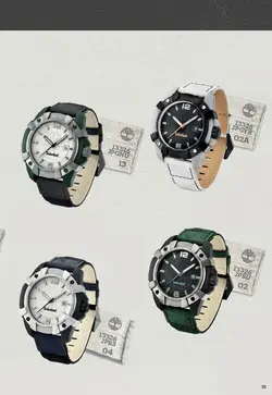 بند برزنتی تیمبرلند سایز: 22 TIMBERLAND CHOCORUA STRAP