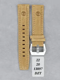 بند چرمی تیمبرلند سایز: 22 TIMBERLAND SHOREHAM STRAP