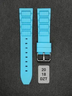 بند رابر آبی طرح دار سایز: 20