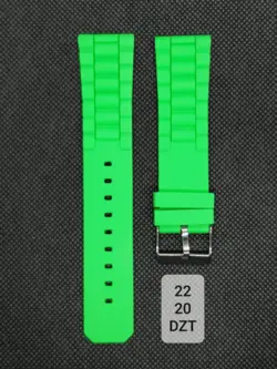 بند رابر سبز طرح دار سایز: 22