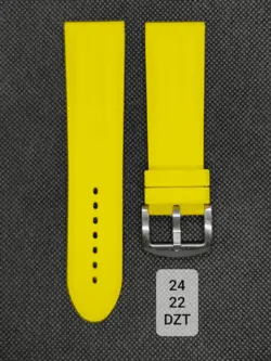 بند رابر زرد طرح برجسته سایز: 24