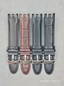 بند چرمی سواچ سرهلالی بازو وسط کوتاه سایز: 21