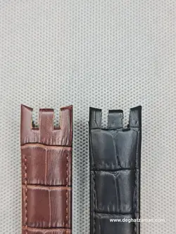 بند چرمی سواچ سرهلالی بازو وسط کوتاه سایز: 21