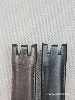 بند چرمی سواچ سرهلالی بازو وسط کوتاه سایز: 21