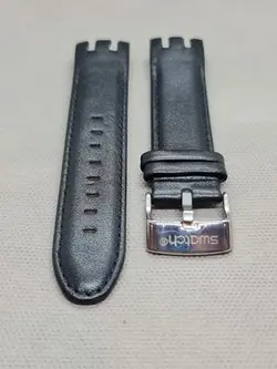 بند چرمی سواچ سرهلالی بازو وسط کوتاه سایز: 21