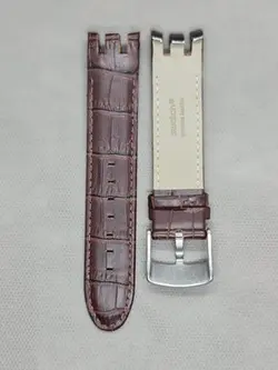 بند چرمی سواچ سرهلالی بازو وسط کوتاه سایز: 21