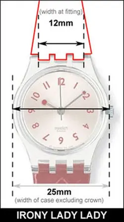 بند رابر شیشه‌ای سواچ سایز: 12