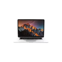 مک بوک استوک اپل A1398 پردازنده i7 نسل چهارم رم 16GB DDR3 گیگابایت حافظه 250GB M2 صفحه نمایش 15 اینچ گرافیک اینتل - زوم استوک
