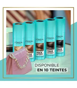 اسپری کانسیلر ریشه مو لورال بلوند تیره  Magic Retouch حجم 75 میلی لیتر