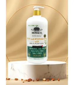 ماسک مو احیا کننده موهای خشک بدون سولفات موناکو (Monaco) 950میلی لیتر