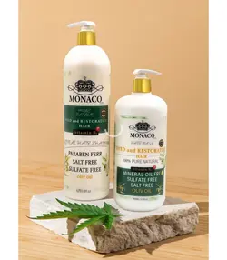 ماسک مو احیا کننده موهای خشک بدون سولفات موناکو (Monaco) 950میلی لیتر