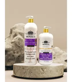 ماسک مو کراتین وپروتیین بدون سولفات موناکو (Monaco) 950میلی لیتر