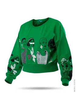 بلوز دورس کراپ زنانه Lima مدل 35058