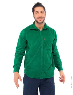 پیراهن مردانه مخمل کبریتی Enzo مدل 34995