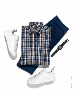 پیراهن مردانه Stark مدل 32782