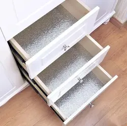 فویل کابینت نقره ای 5 متری