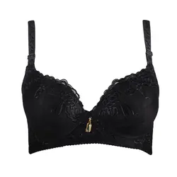 سوتین زنانه فنردار مدل هندی مشکی