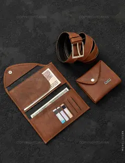 ست چرمی مردانه Gucci مدل 23288