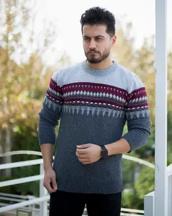 بافت مردانه مدل Efor (زغال سنگی)