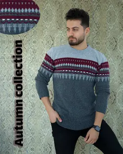 بافت مردانه مدل Efor (زغال سنگی)